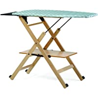 Foppapedretti Assai Tabla de Planchar- Natural- Dimensiones abiertas: H 85-88-91 | P 50 | L 123 cm